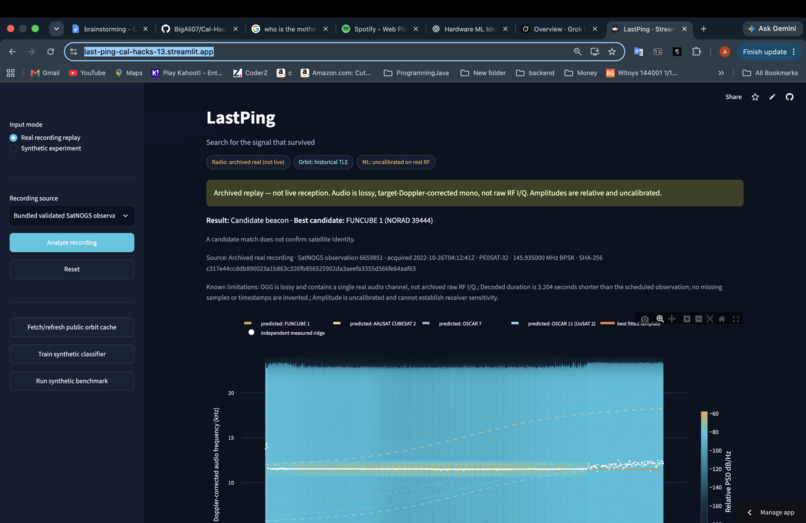 LastPing – screenshot 1