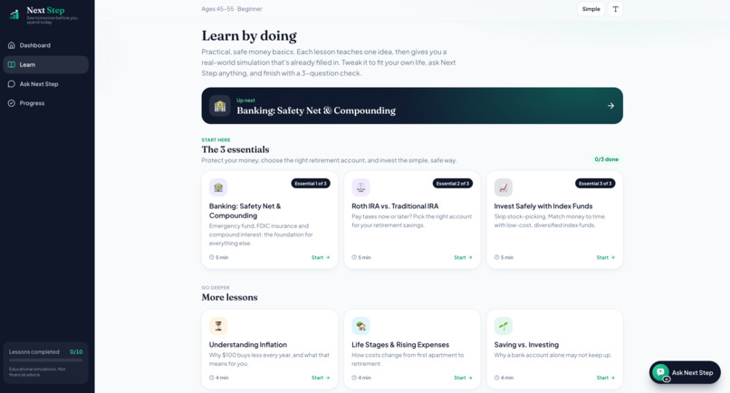 NextStep – screenshot 5