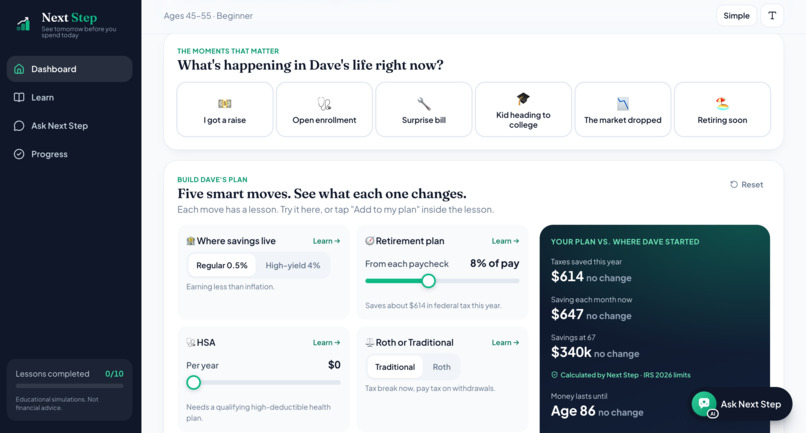 NextStep – screenshot 7