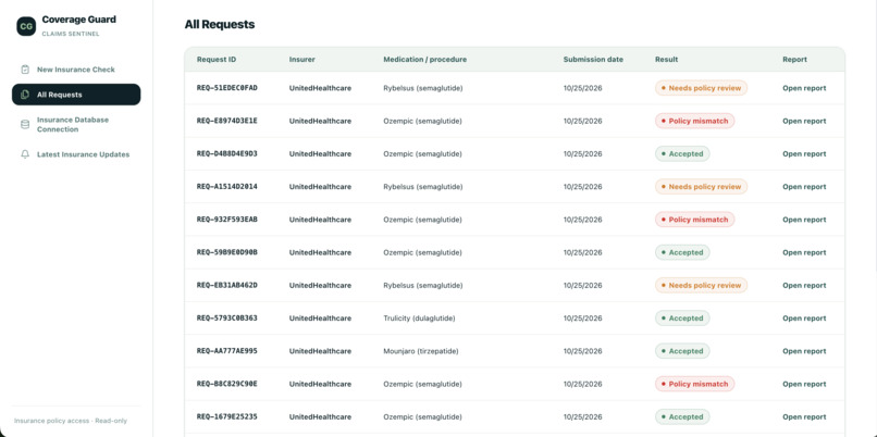 Coverage Guard – screenshot 3