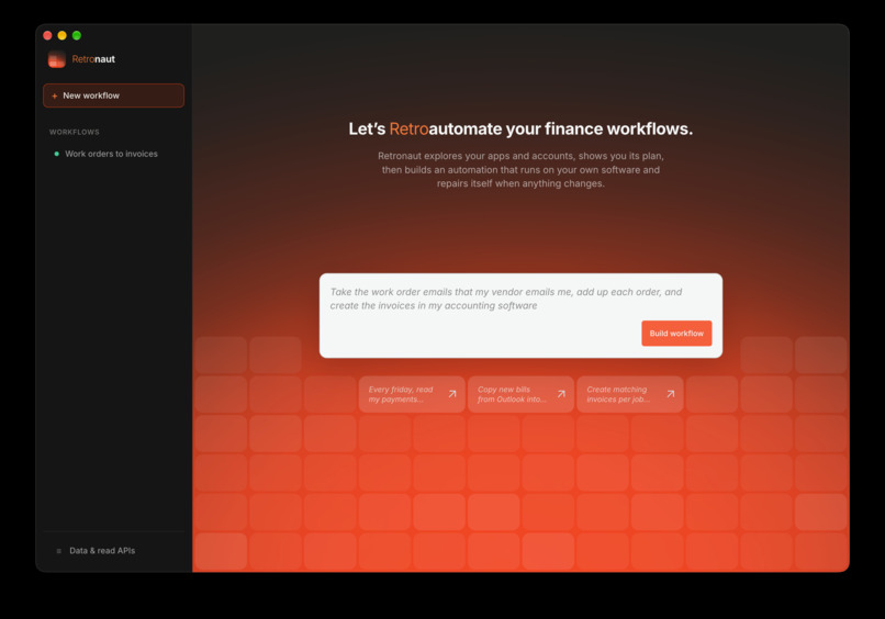 Retronaut – screenshot 1