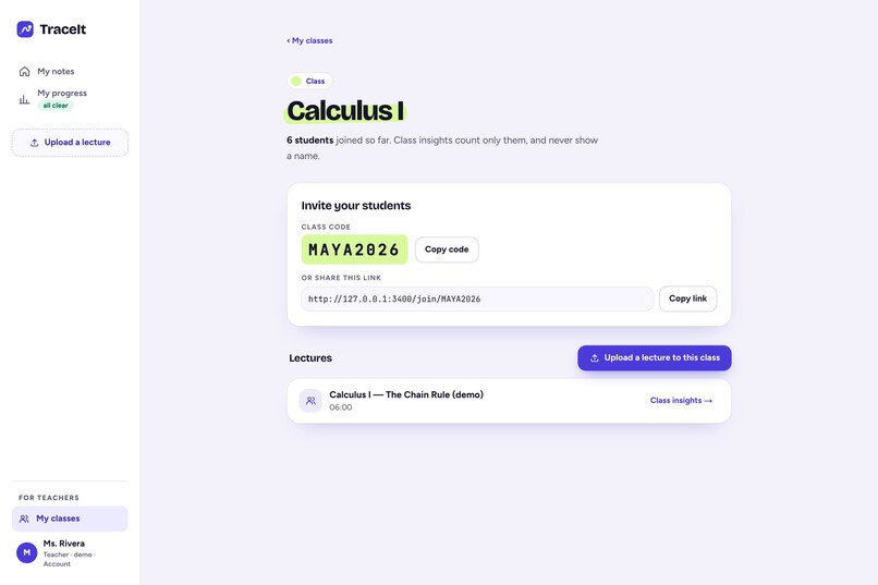 TraceIt – screenshot 2