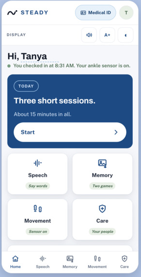 Steady – screenshot 2