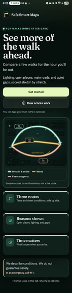 Safe-Smart-Maps – screenshot 1