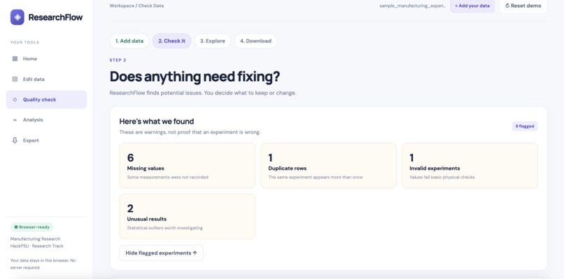ResearchFlow – screenshot 8