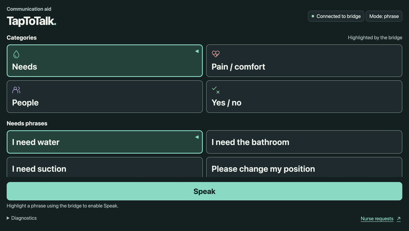 TapToTalk – screenshot 2