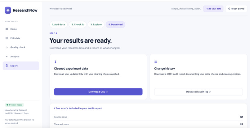 ResearchFlow – screenshot 11
