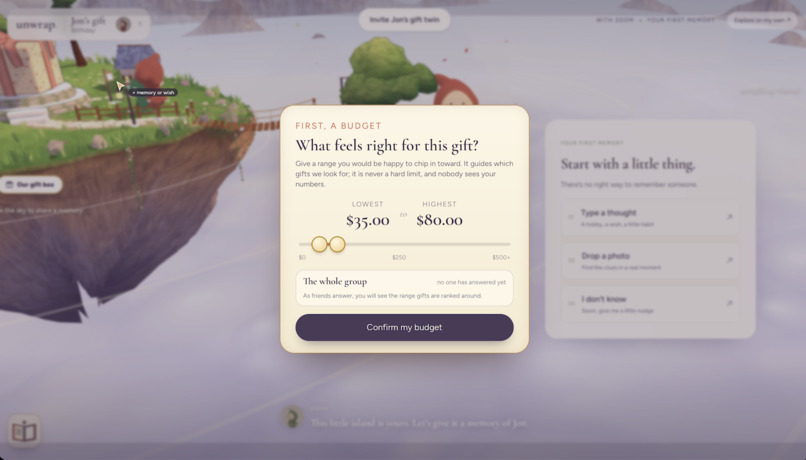 unwrap – screenshot 2