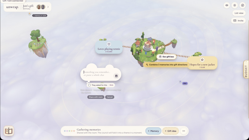 unwrap – screenshot 1