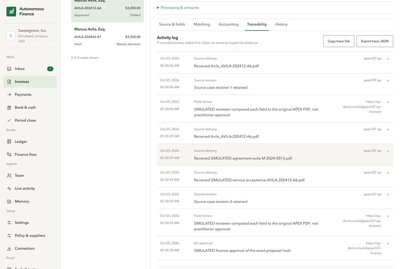 Autonomous Finance – screenshot 3