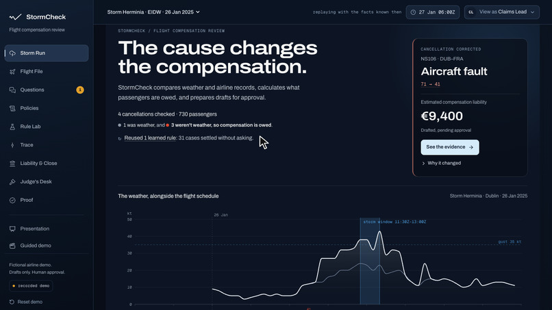 StormCheck – screenshot 1