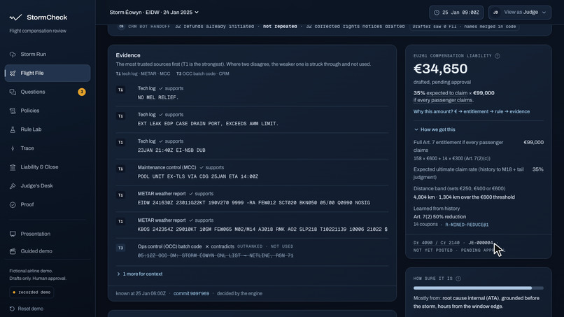 StormCheck – screenshot 2