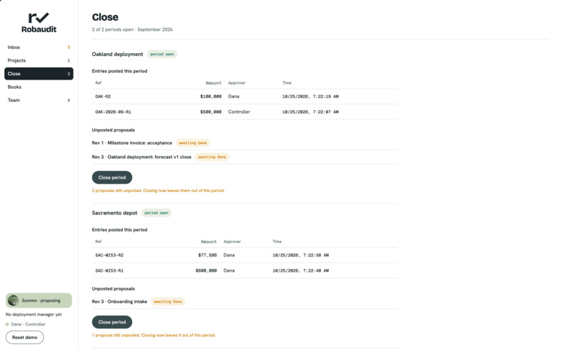 Robaudit – screenshot 3