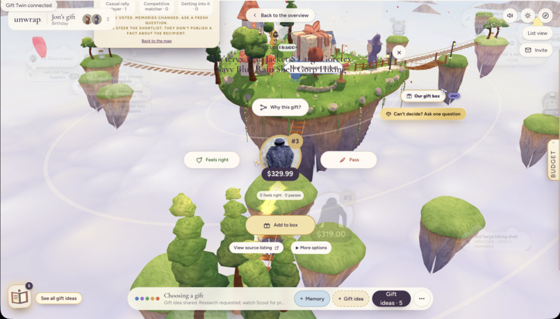 unwrap – screenshot 1