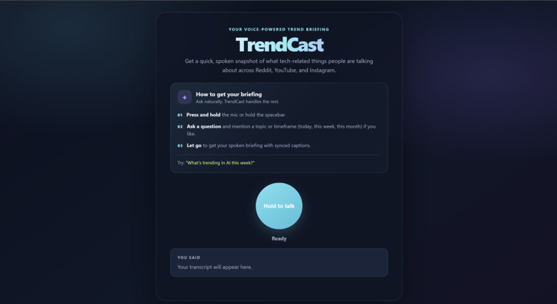 TrendCast – screenshot 1