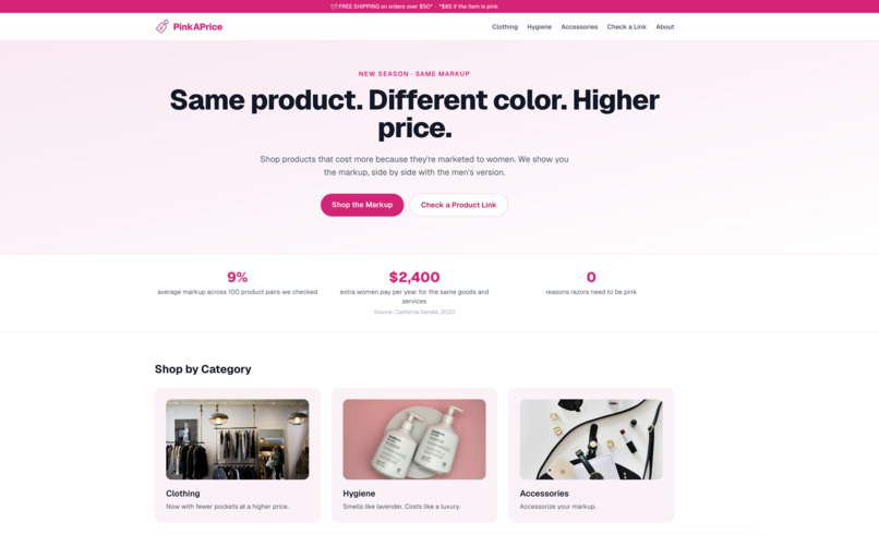 Pink a Price – screenshot 1