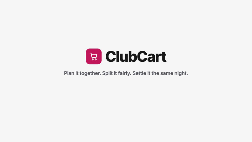 ClubCart – screenshot 1