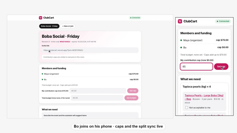 ClubCart – screenshot 3