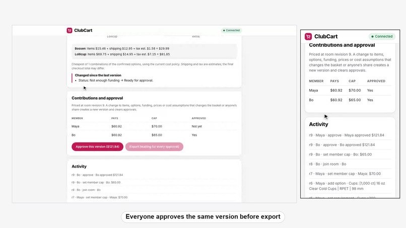 ClubCart – screenshot 6