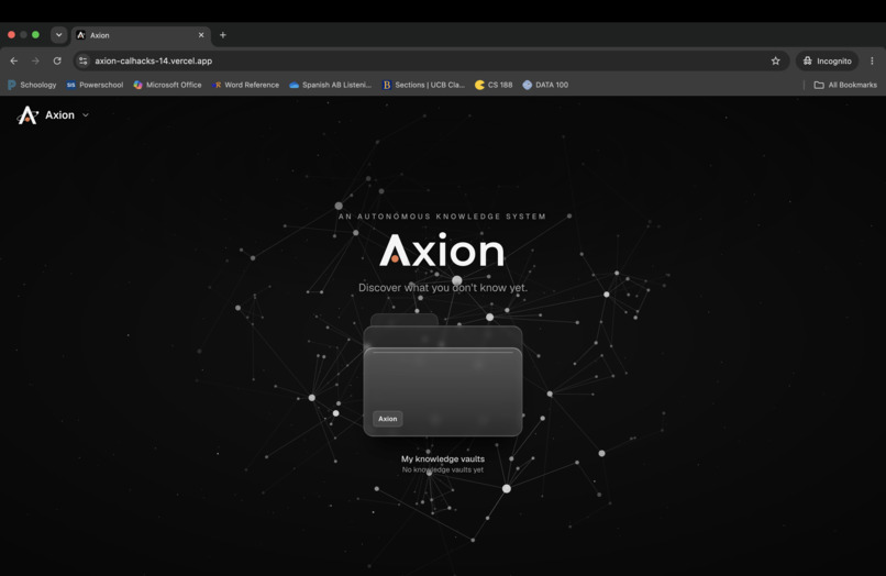 Axion - Living Knowledge Base – screenshot 1