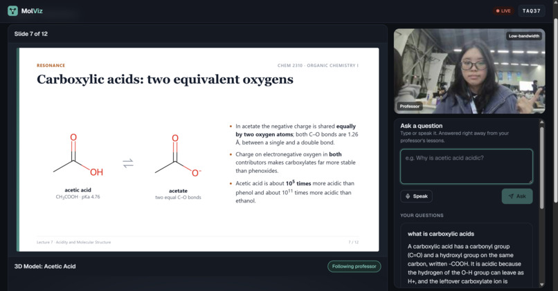 MolViz – screenshot 1