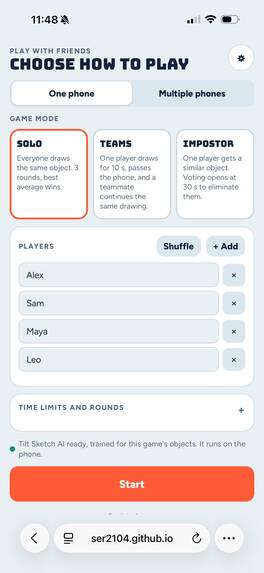 Tilt Sketch – screenshot 2