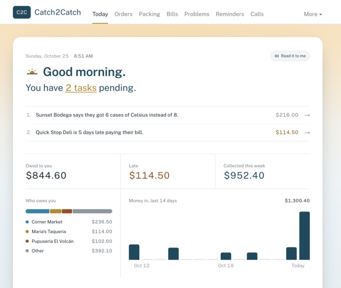 Catch2Catch – screenshot 1