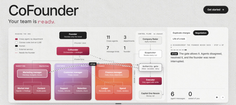 CoFounder – screenshot 1