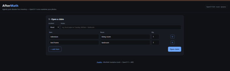AfterMath – screenshot 1
