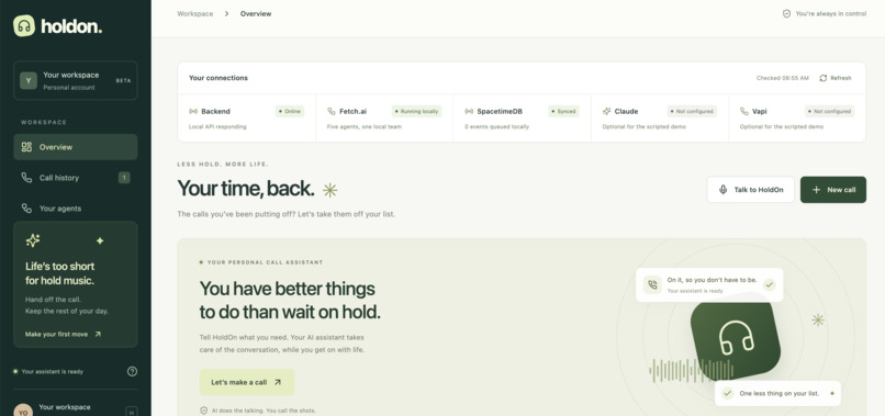 HoldOn — Your Time, Back – screenshot 1