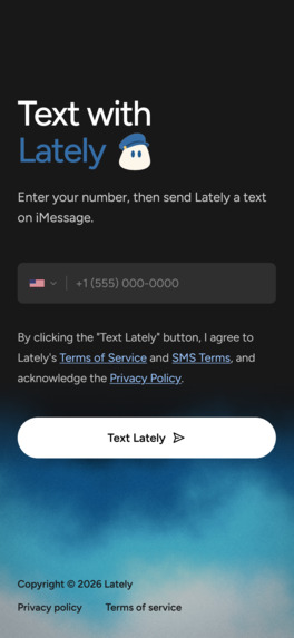 Lately – screenshot 2