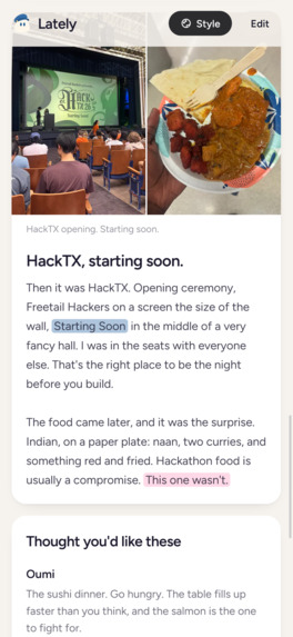 Lately – screenshot 6