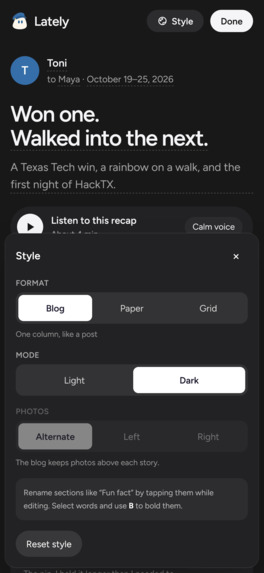 Lately – screenshot 4