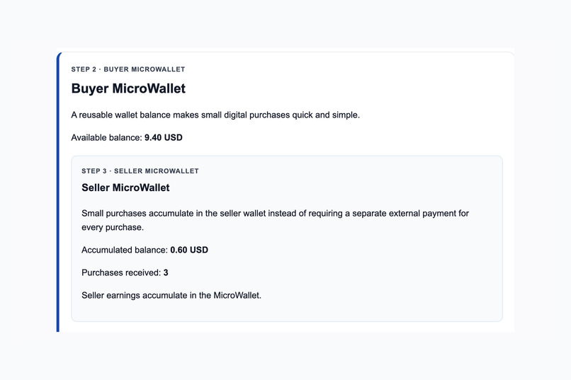 AI MicroWallet – screenshot 2