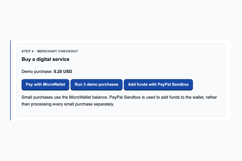 AI MicroWallet – screenshot 4