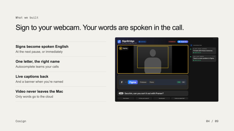 CoSign – screenshot 4