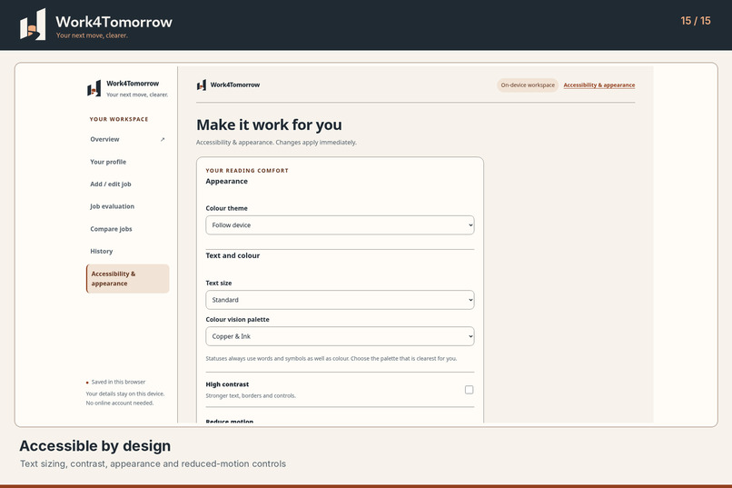 Work4Tomorrow – screenshot 4