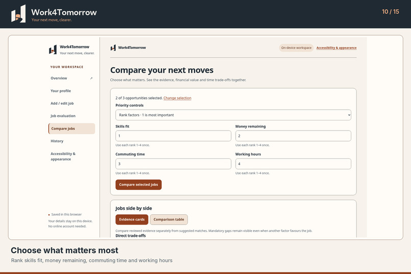 Work4Tomorrow – screenshot 7
