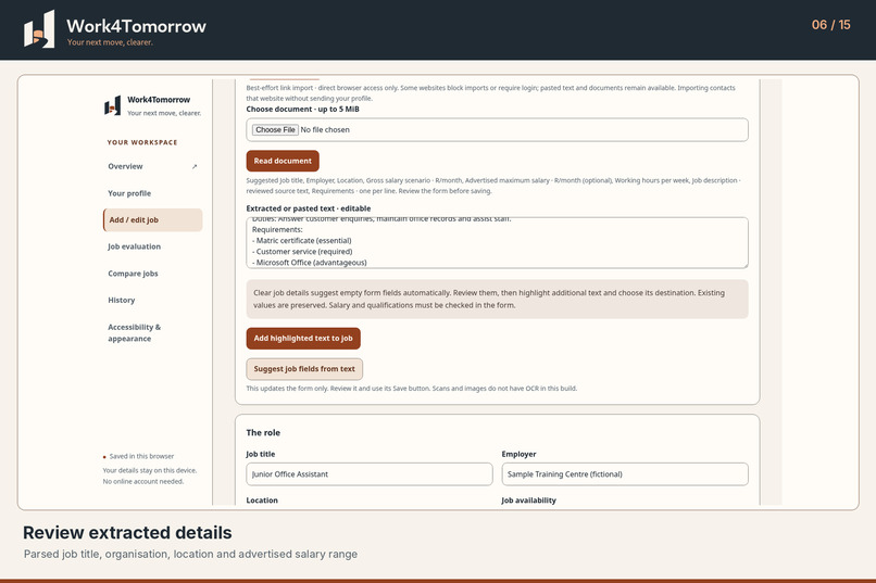 Work4Tomorrow – screenshot 10