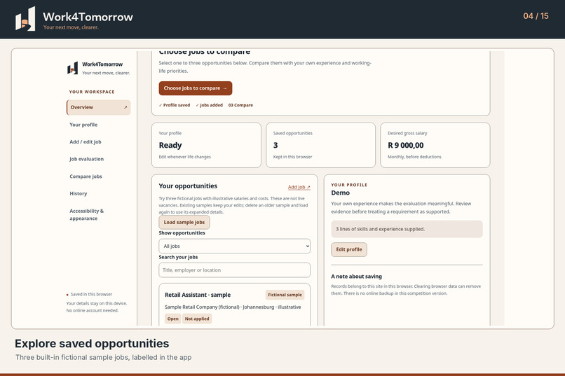 Work4Tomorrow – screenshot 13