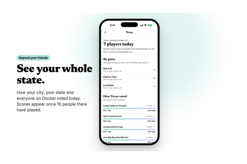Docket – screenshot 4