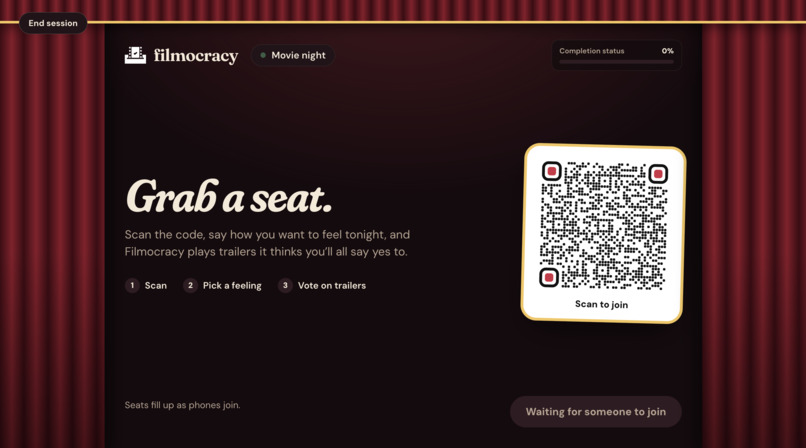 Filmocracy – screenshot 1
