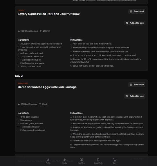 Prandium AI – screenshot 8