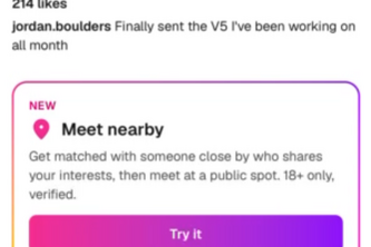 Nearby