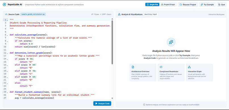 RepoGuide AI – screenshot 2