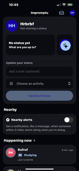 Impromptu – screenshot 2
