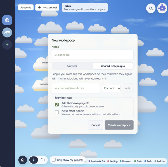 OpenCloud – screenshot 3