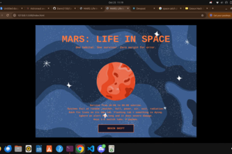 Mars : life in space
