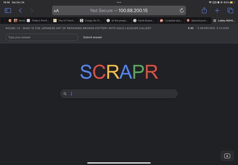 SCRAPR – screenshot 1