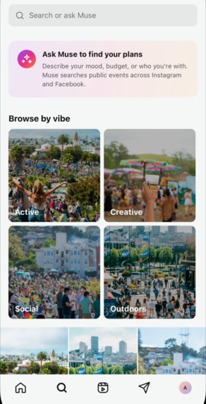 Instagram Events – screenshot 2